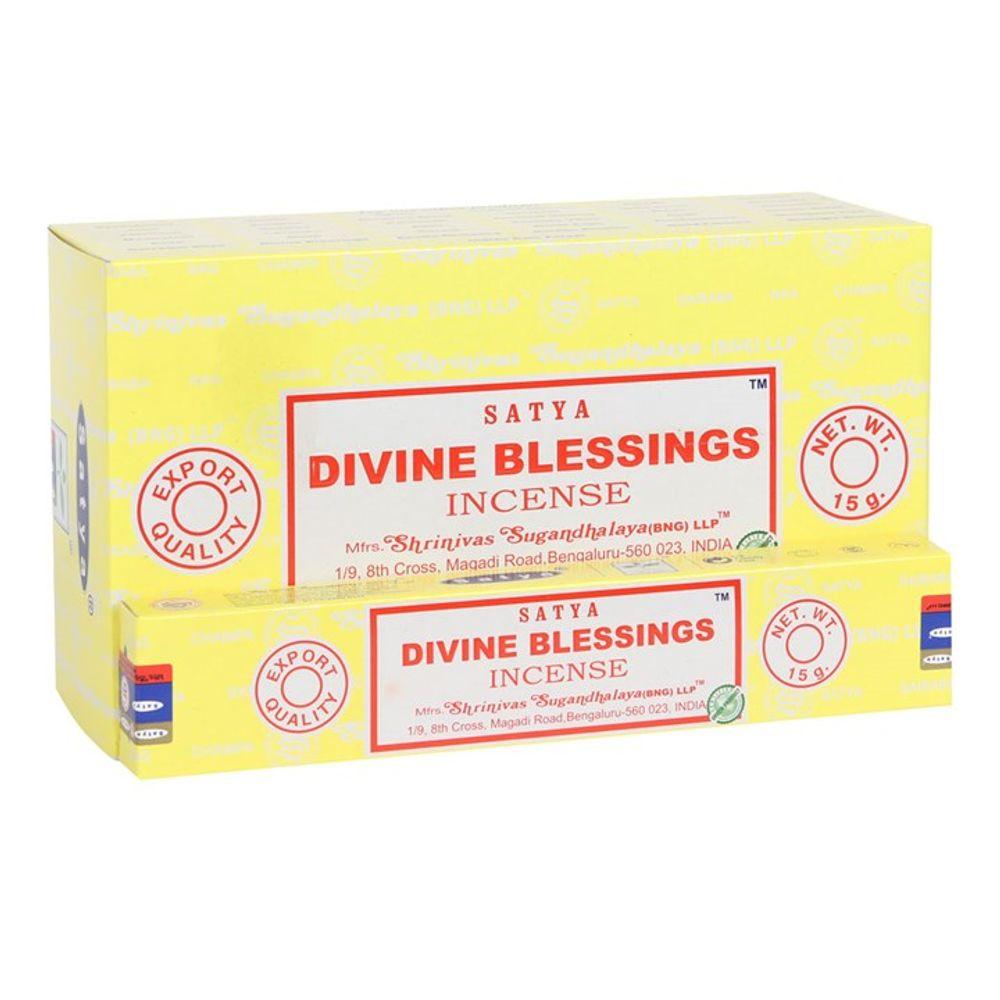 12 Packs Divine Blessings Incense Sticks by Satya - DuvetDay.co.uk