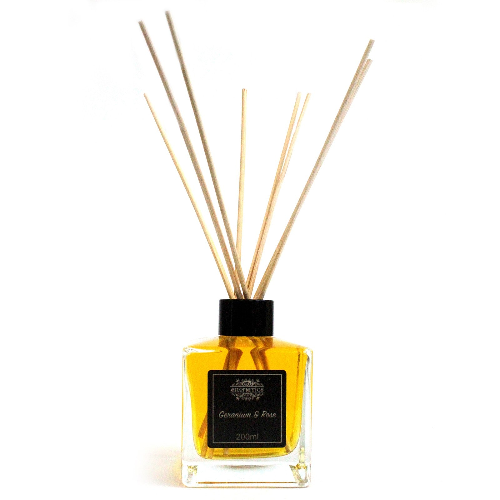 200ml Geranium & Rose Essential Oil Reed Diffuser