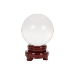 13cm Crystal Ball with Stand - DuvetDay.co.uk