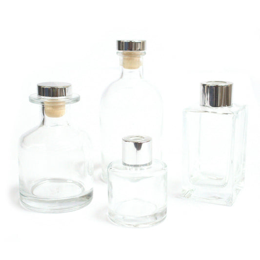 50 ml Round Reed Diffuser Bottlle - Clear