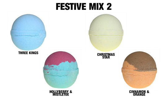 Festive Bath Bomb - Selection 2