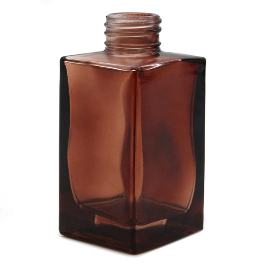 100 ml Square Long Reed Diffuser Bottlle - Amber