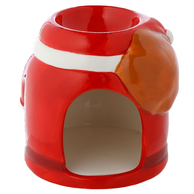 Santa Shaped Christmas Ceramic Oil Burner