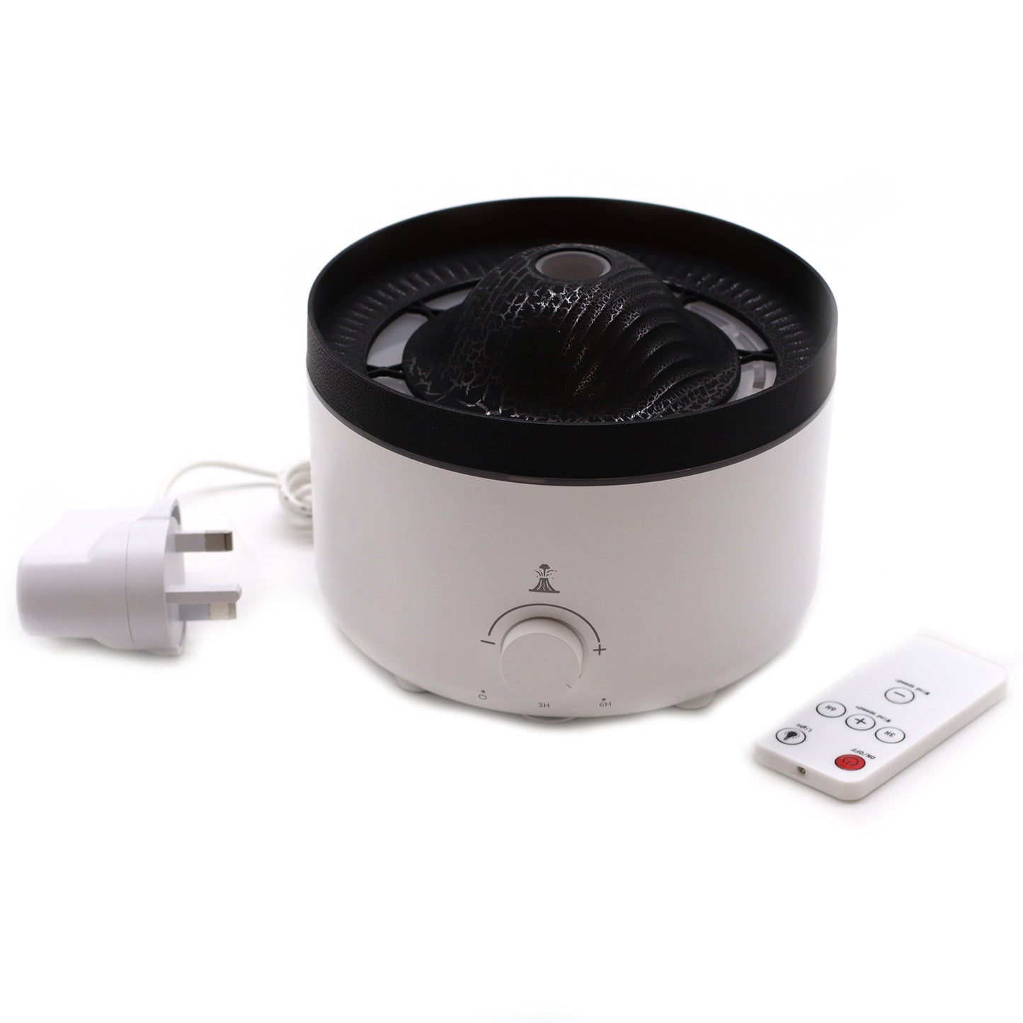 Large Volcano Effect Aroma Diffuser (plug) Two Colours - 560ml