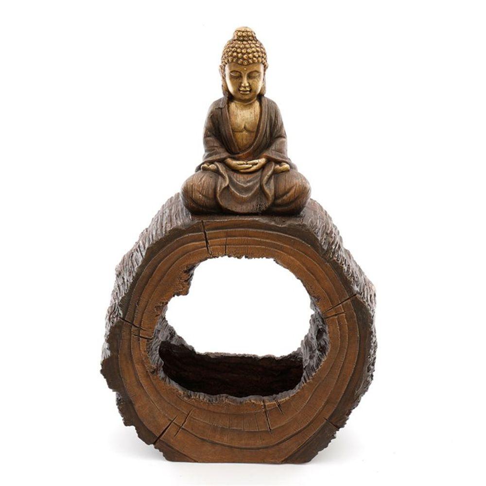 36x56cm Buddha Tree Trunk Planter - DuvetDay.co.uk