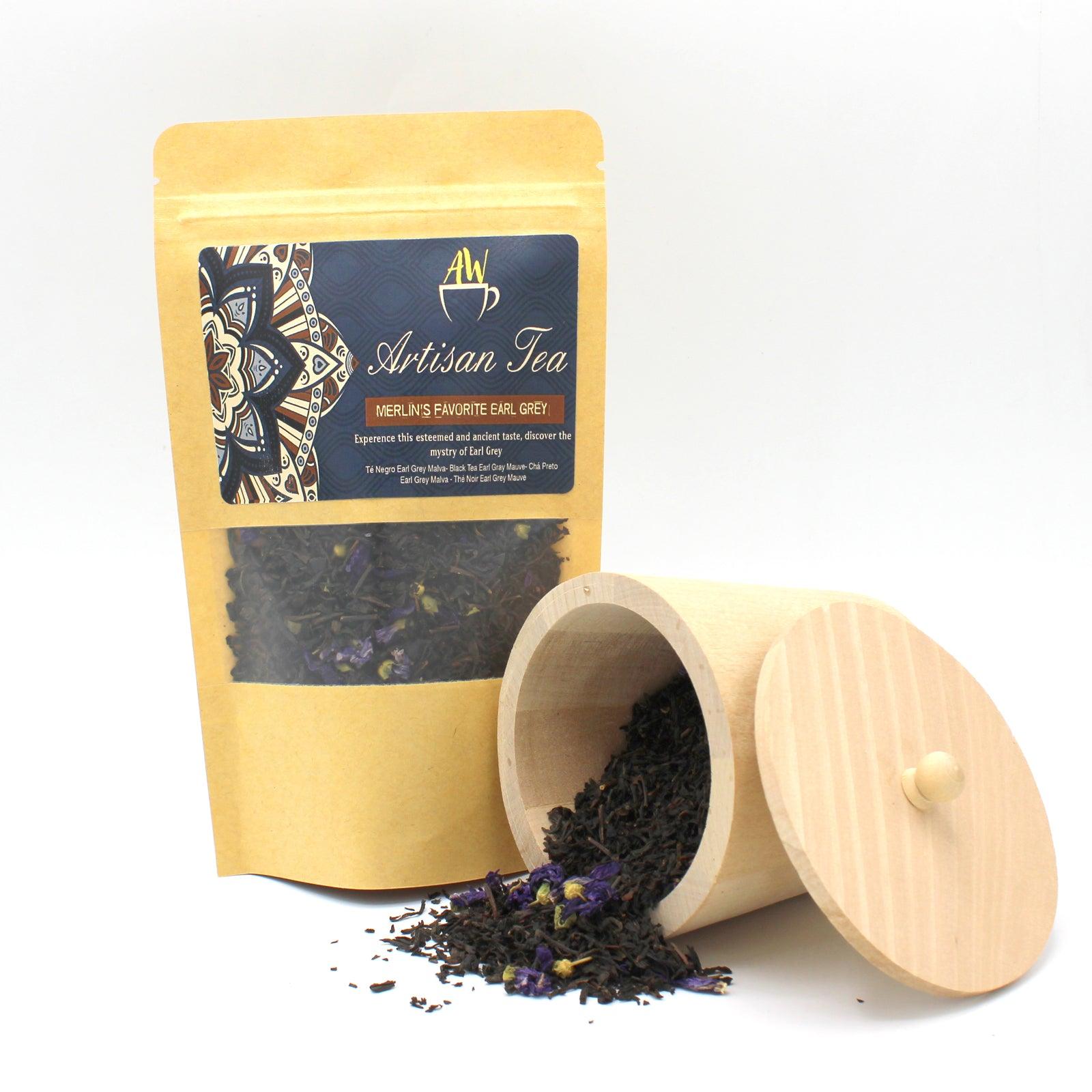 50g Merlin's Favorite Earl Grey Artisan Tea - DuvetDay.co.uk