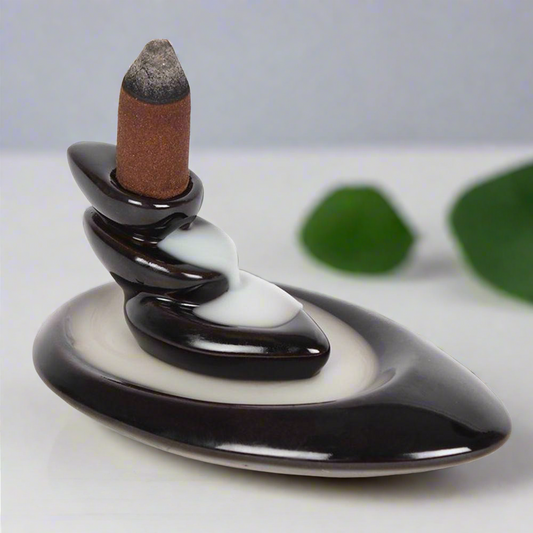 Small Pebbles Backflow Incense Burner