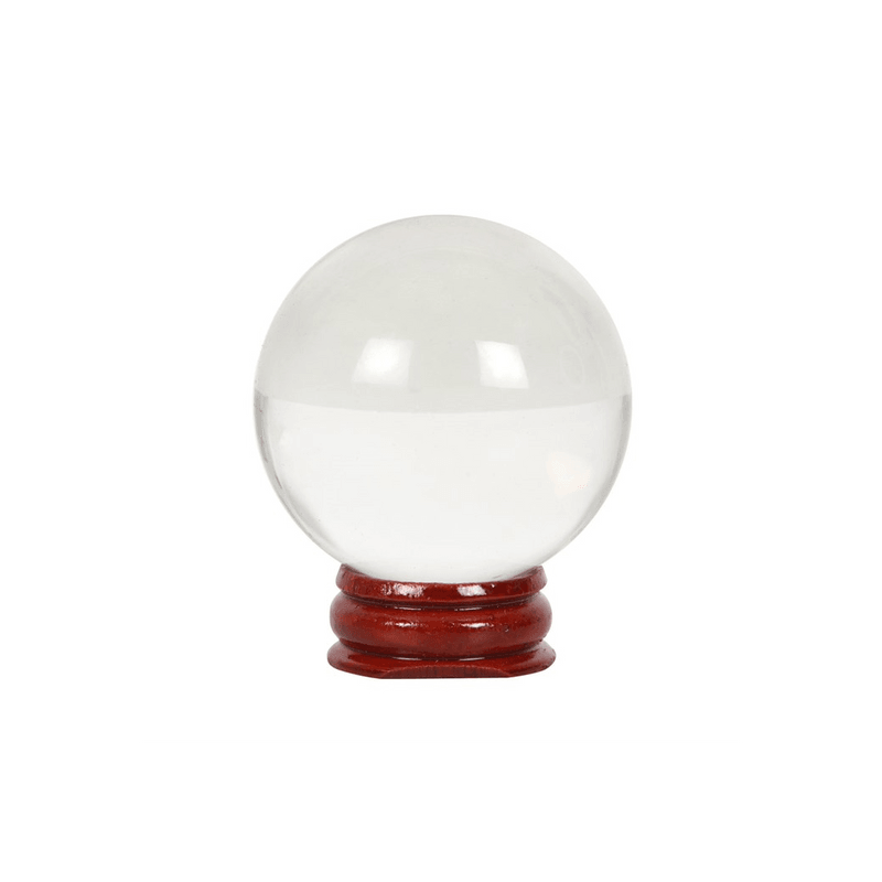 5cm Crystal Ball on Stand - DuvetDay.co.uk