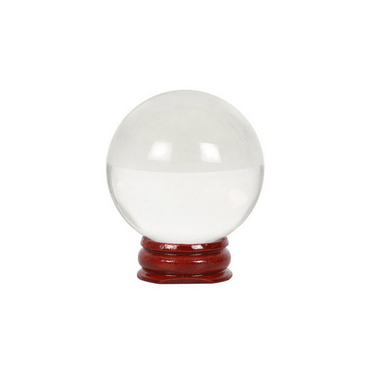 5cm Crystal Ball on Stand - DuvetDay.co.uk