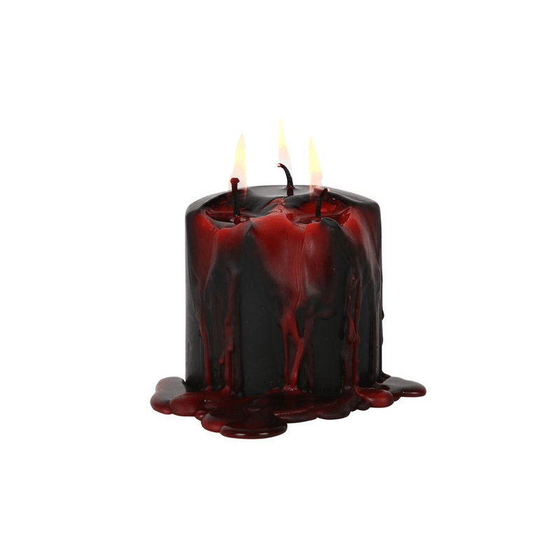 7.5cm Vampire Tears Pillar Candle - DuvetDay.co.uk