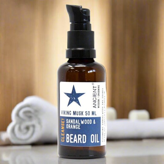 50ml Beard Oil - Viking Musk - Cleanse!