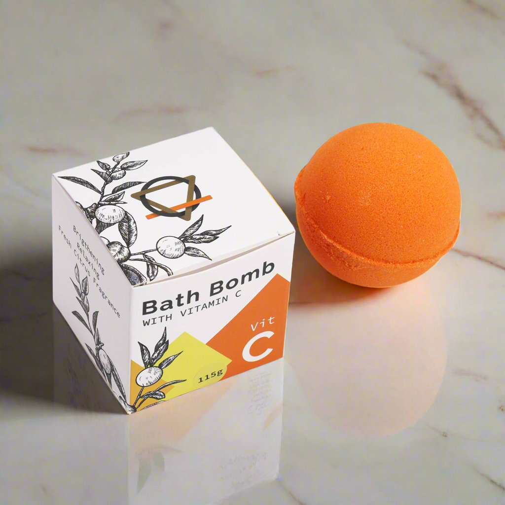 Vitamin C Infused Bath Bomb with Essential Oils