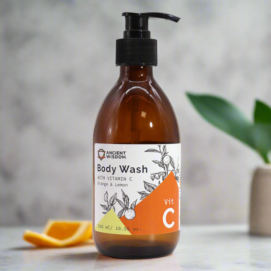 Aromatherapy Body Wash with Vitamin C – Orange & Lemon