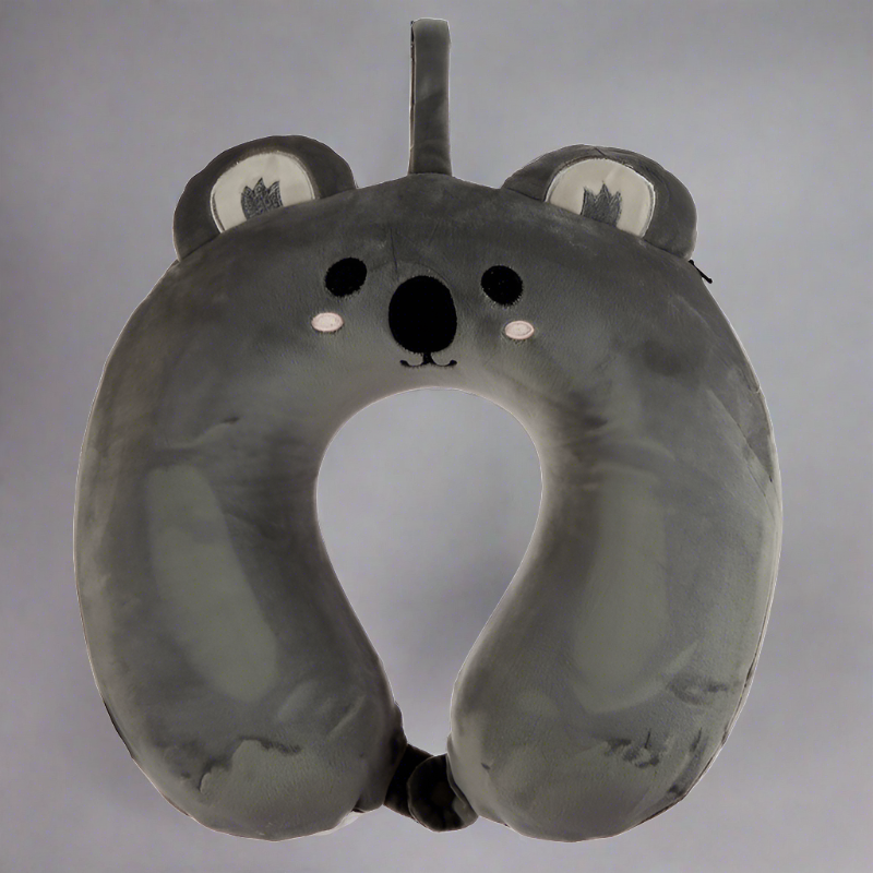 Koala Relaxeazzz Plush Memory Foam Travel Pillow