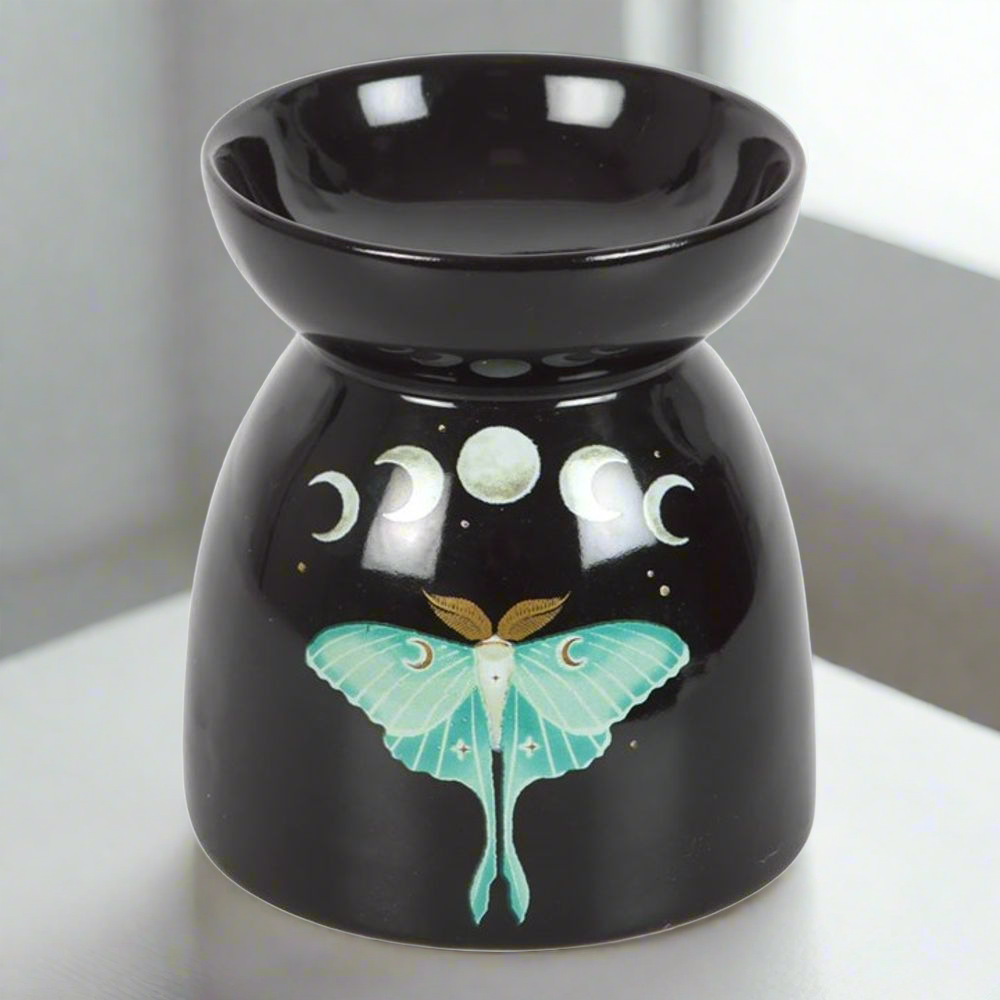 Luna Moth Oil Burner - DuvetDay.co.uk