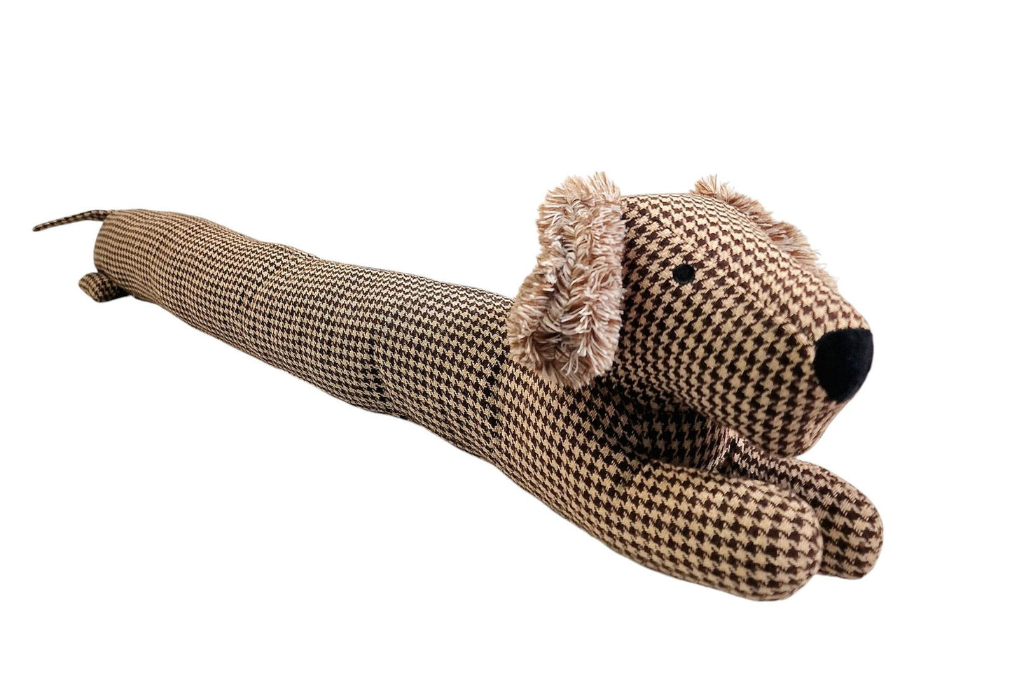 Sausage Dog Draft Excluder - Brown 85cm