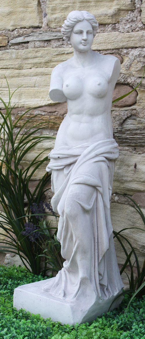 Stone Effect Lady Figure Venus