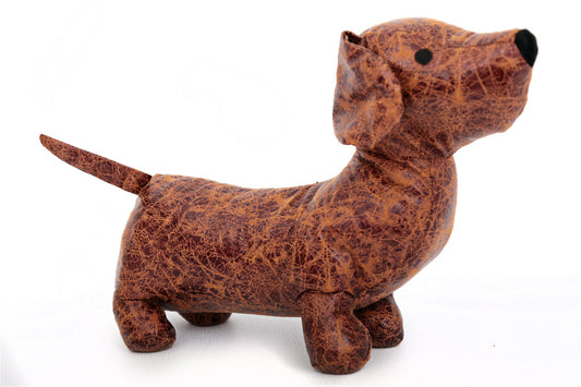 Sausage Dog Fabric Doorstop 36cm