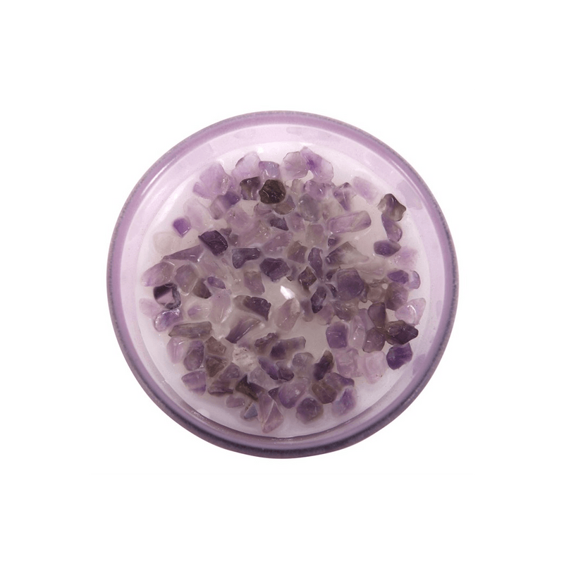 Abundance French Lavender Crystal Chip Candle - DuvetDay.co.uk