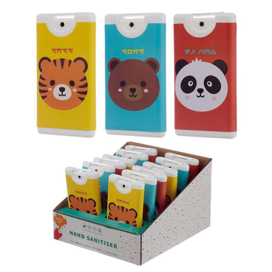 Adoramals Cute Animals Spray Hand Sanitiser - DuvetDay.co.uk