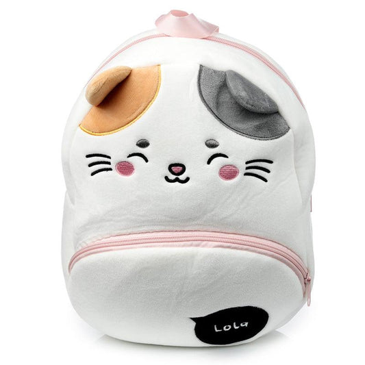 Adoramals Lola the Cat Plush Rucksack Backpack - DuvetDay.co.uk