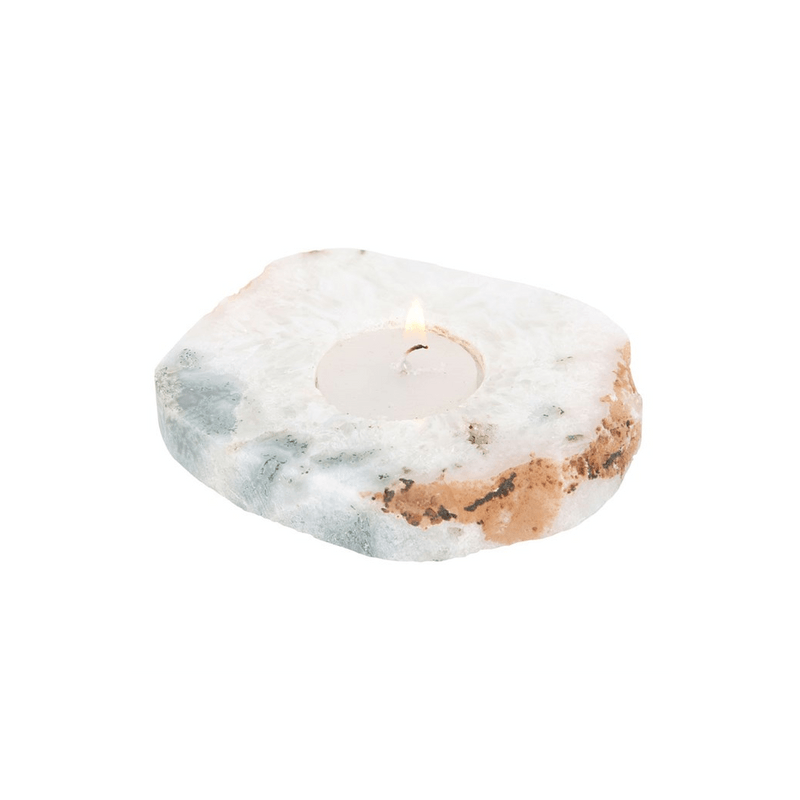 Agate Tealight Holder - DuvetDay.co.uk