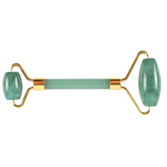 Aventurine Dual Ended Face Roller - DuvetDay.co.uk