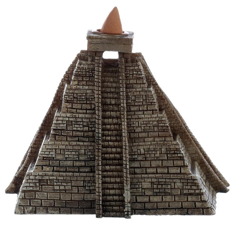 Backflow Incense Burner - Aztec Pyramid - DuvetDay.co.uk