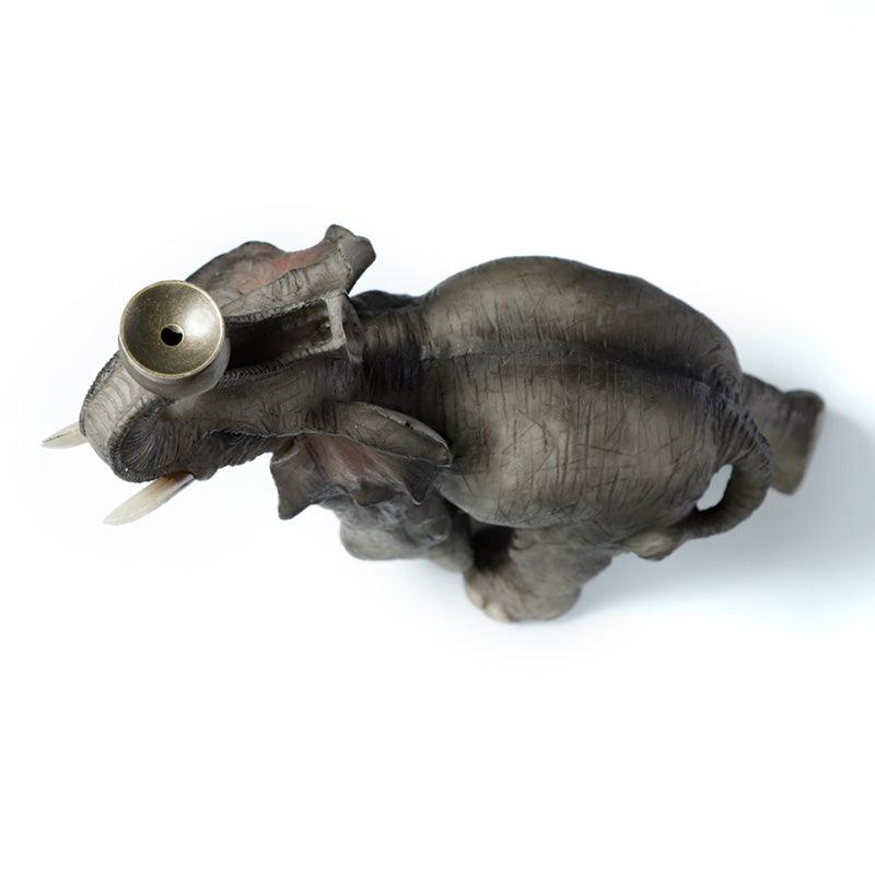 Backflow Incense Burner - Elephant - DuvetDay.co.uk