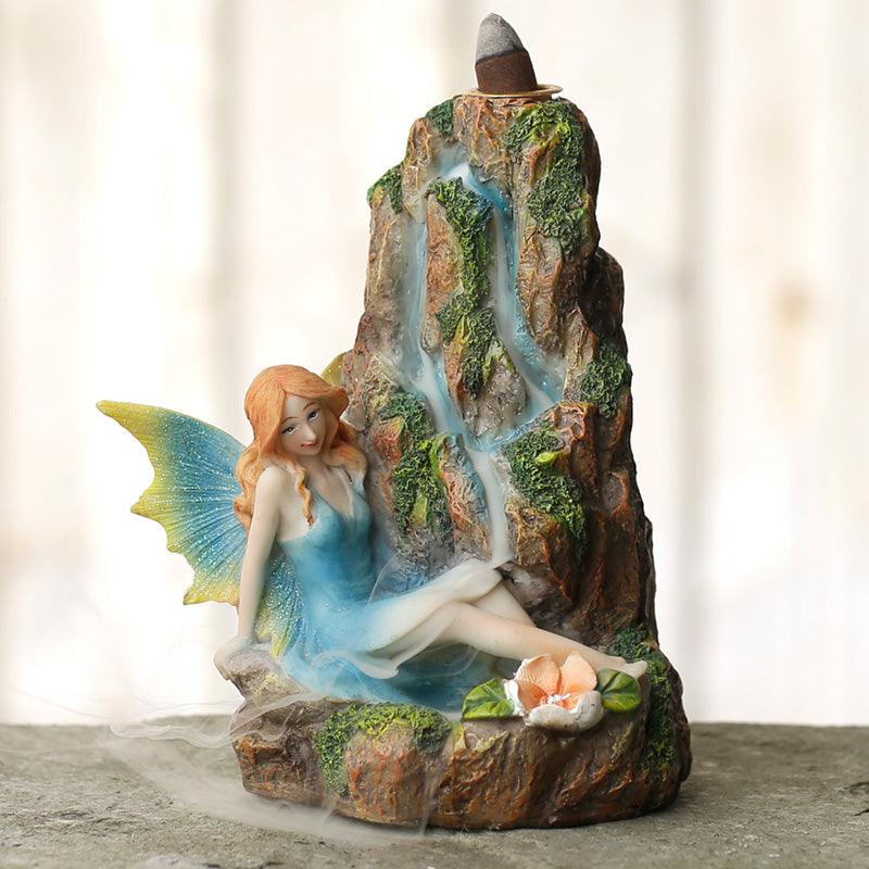 Backflow Incense Burner - Fairy Waterfall - DuvetDay.co.uk