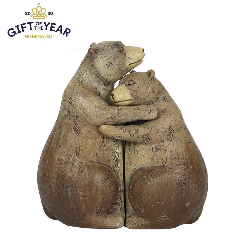 Bear Hug Couple Ornament - DuvetDay.co.uk