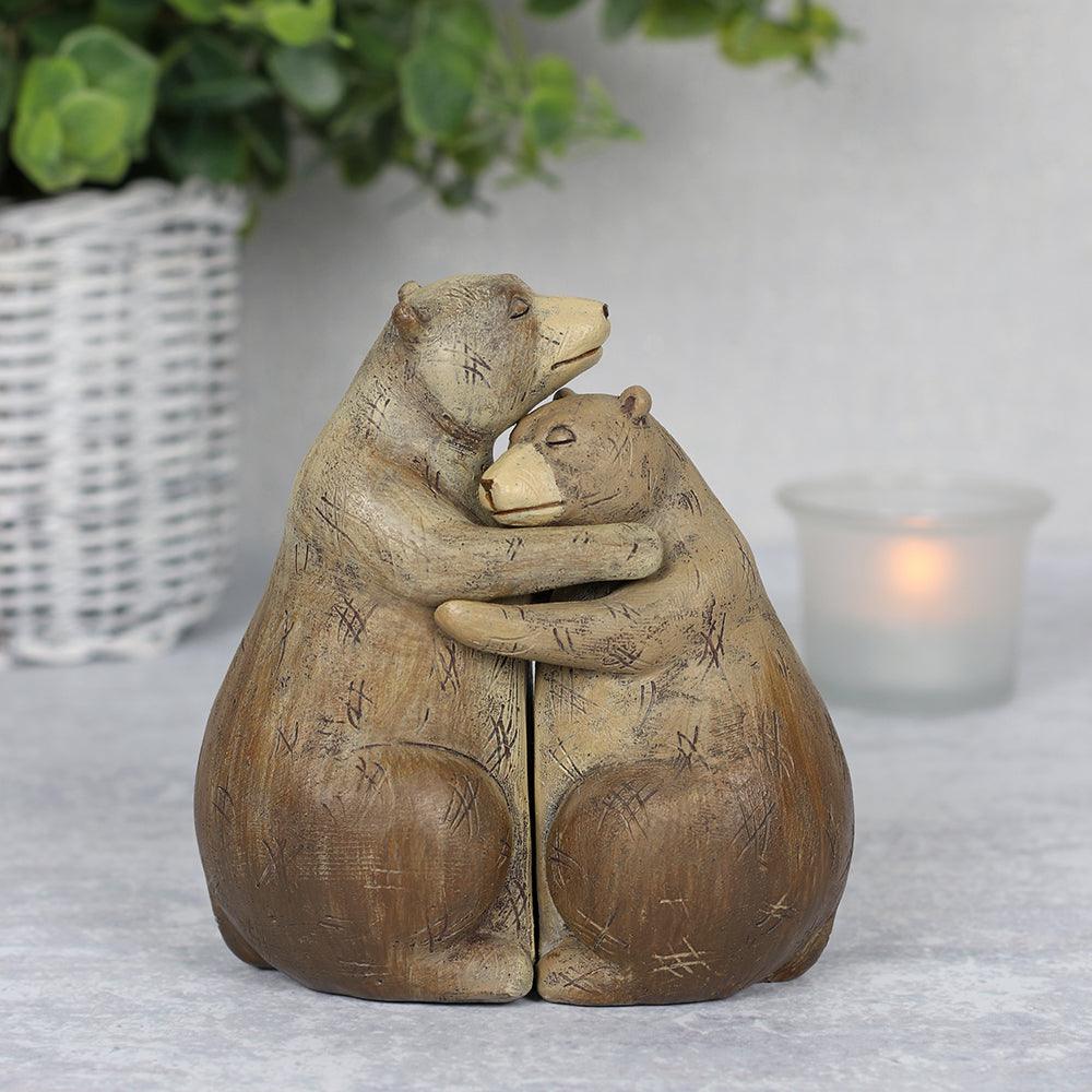 Bear Hug Couple Ornament - DuvetDay.co.uk