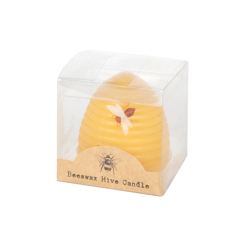 Beeswax Hive Shaped Candle - DuvetDay.co.uk