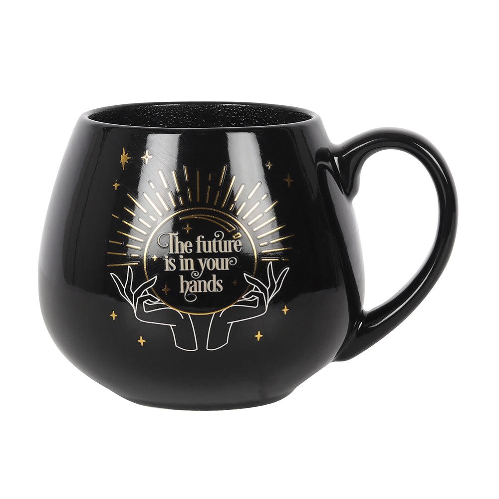 Black Fortune Teller Colour Changing Mug - DuvetDay.co.uk