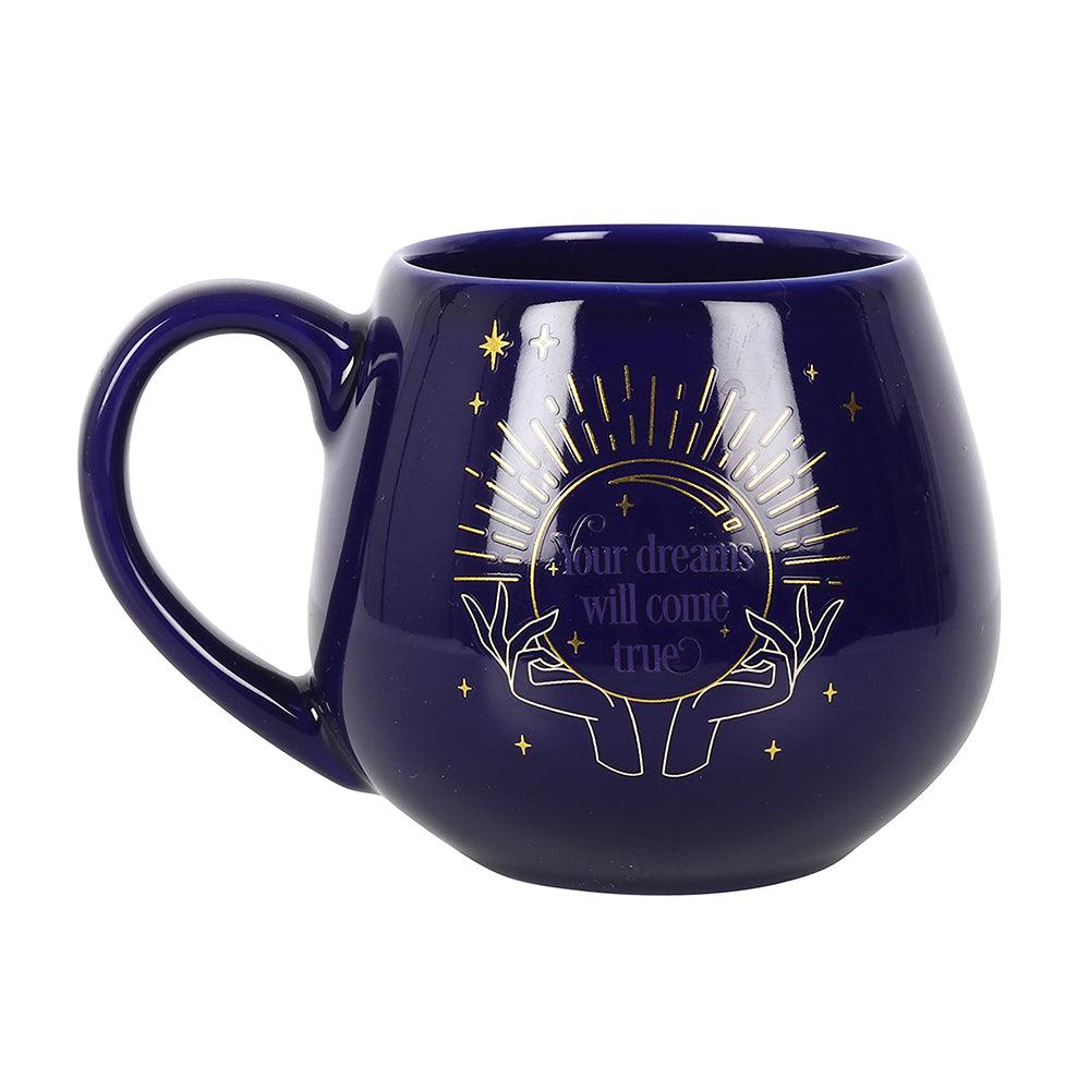 Blue Fortune Teller Colour Changing Mug - DuvetDay.co.uk