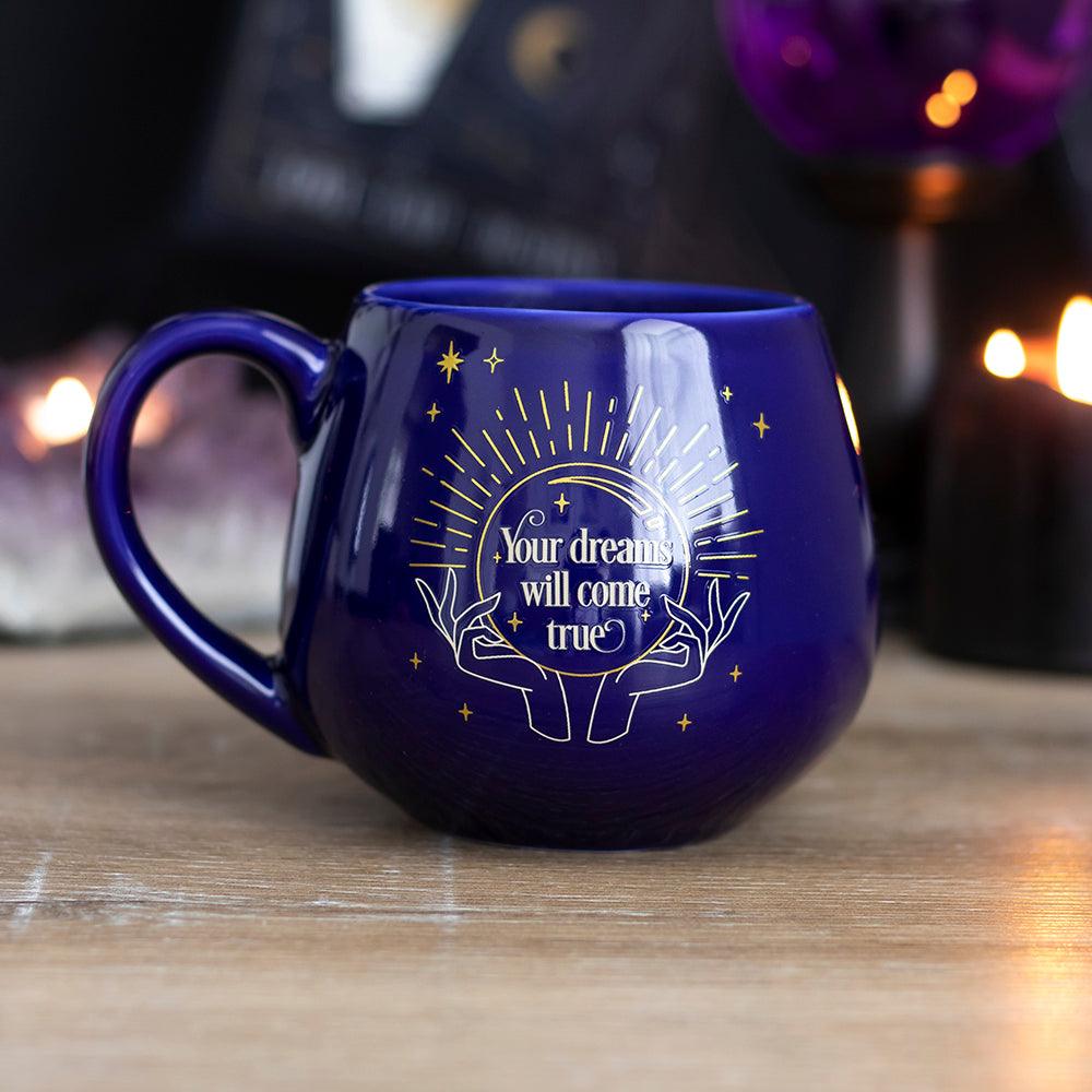 Blue Fortune Teller Colour Changing Mug - DuvetDay.co.uk