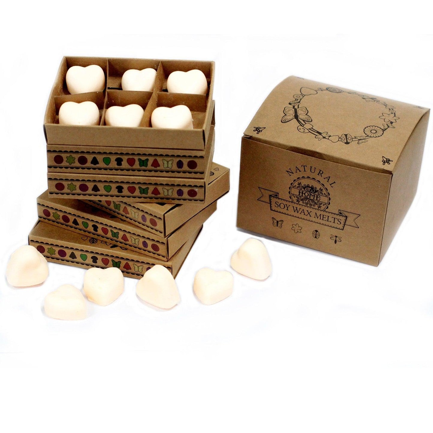 Box of 6 Wax Melts - Cinnamon & Orange - DuvetDay.co.uk