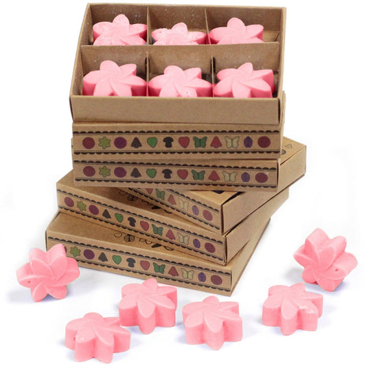 Box of 6 Wax Melts - Classic Rose - DuvetDay.co.uk
