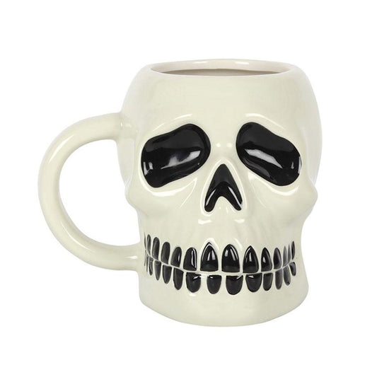 Ceramic Skull Mug - DuvetDay.co.uk