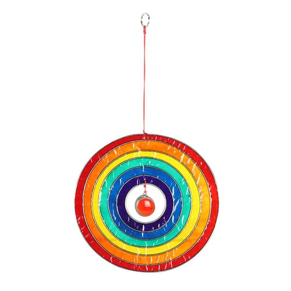 Circle Rainbow Suncatcher - DuvetDay.co.uk