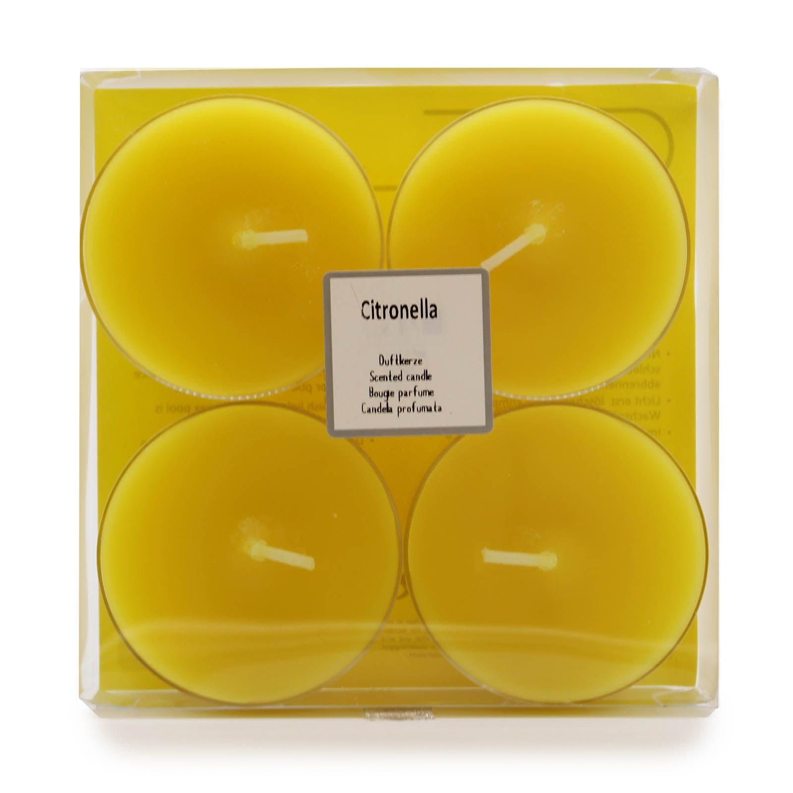 Citronella Tealight - 8hrs - DuvetDay.co.uk