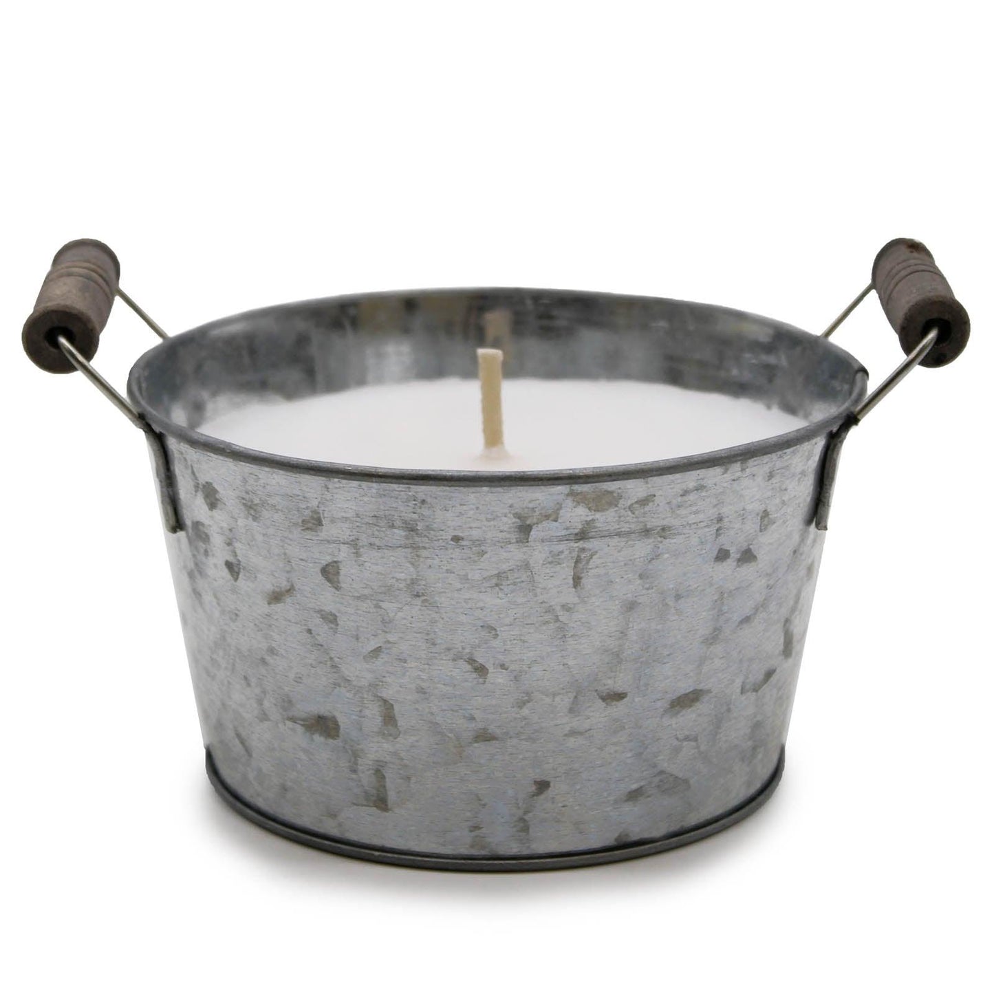 Citronella Zinc Bowl 8.5x15cm - 30hrs - DuvetDay.co.uk