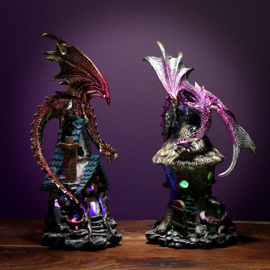 Collectable Dark Legends Dragon LED Woodland Spirit - DuvetDay.co.uk