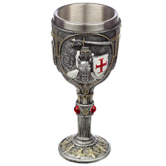 Collectable Decorative Crusader Knight Goblet - DuvetDay.co.uk