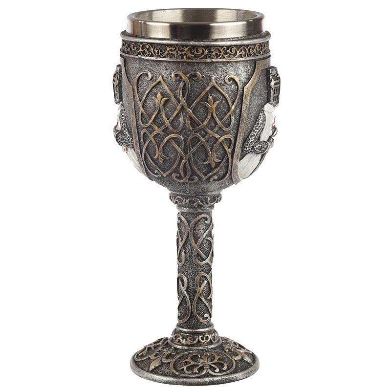 Collectable Decorative Knight Goblet - DuvetDay.co.uk