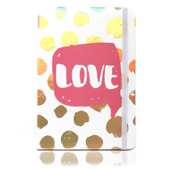 Cool A5 Notebook - Assorted Designs - Funky Love - DuvetDay.co.uk