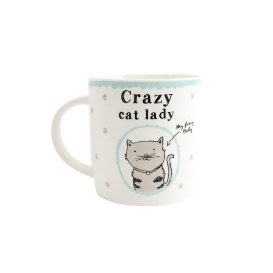 Crazy Cat Lady Boxed Mug - DuvetDay.co.uk