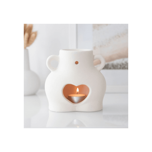 Cream Speckle Bum Oil Burner - DuvetDay.co.uk