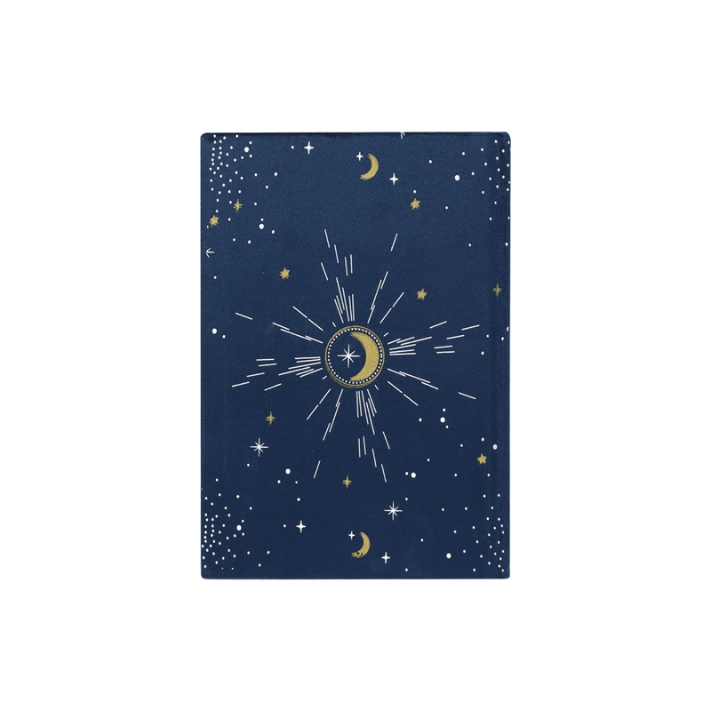 Crescent Moon Velvet Notebook - DuvetDay.co.uk