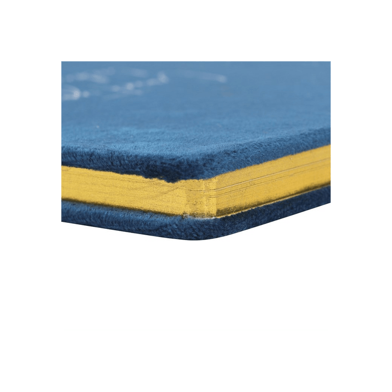 Crescent Moon Velvet Notebook - DuvetDay.co.uk